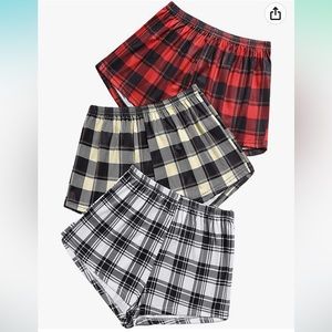 Pajama Shorts (pack Of 3)- XS- NEW In Package